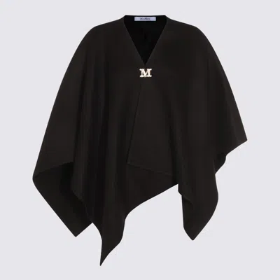 MAX MARA BLACK SERRA CAPES