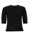Max Mara Black Silk Blend Patrick Sweater In Nero