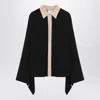 Max Mara Pio Bicolor Shirt Women In Black