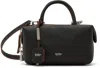 Max Mara Leather Satchel Top-handle Bag In 005 Black