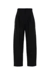Max Mara Pleated Casual Pants In Black