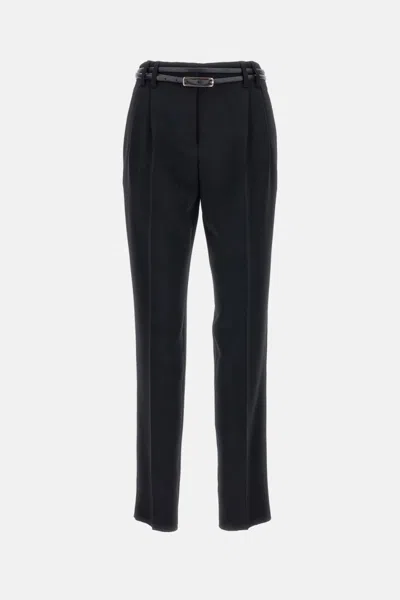 Max Mara Black Straight Pant