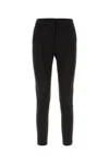 MAX MARA BLACK STRETCH VISCOSE BLEND PEGNO PANT MAX MARA