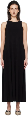 Max Mara Black Supremo Midi Dress In Black