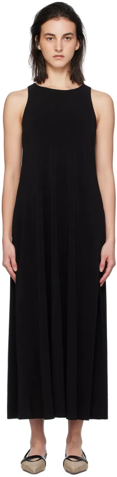 Max Mara Black Supremo Midi Dress In 3 Black
