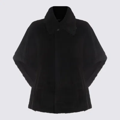Max Mara Black Tebe 1 Capes
