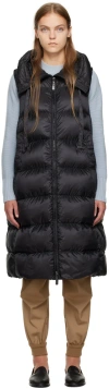 Max Mara Black The Cube Quilted Down Jacket In 009 Black