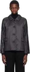 Max Mara The Cube Padded Shell Jacket In 009 Black