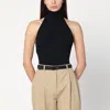 Max Mara High-neck Bodysuit In Black
