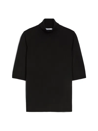 MAX MARA BLACK TURTLENECK SWEATER