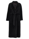 Max Mara Usa Coats And Trench Coats Black In Black