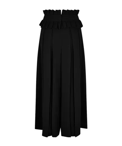 Max Mara Black Versatile Fashion Half Skirt