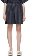 Max Mara Black Vezzo Shorts In 005 Black