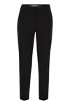 Max Mara Black Viscose Slim Fit Pants