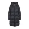 Max Mara Black Water-repellent Jacket In Black