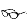 Max Mara Black Women Glasses Frame In Black