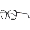 Max Mara Black Women Optical Frames In Black