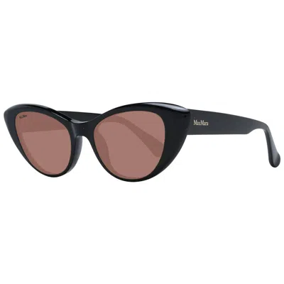 Max Mara Black Women Sunglasses In Brown