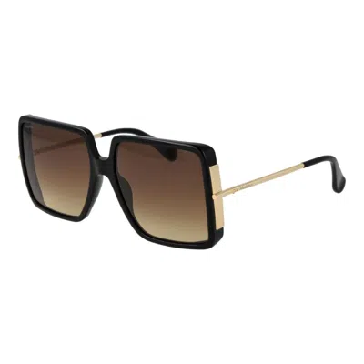 Max Mara Black Women Sunglasses In Brown