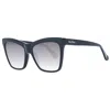 Max Mara Black Women Sunglasses In Black
