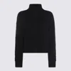 Max Mara Black Wool Afelio Knitwear In Black