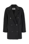 Max Mara Rebus Virgin Wool And Cashmere Coat In Black
