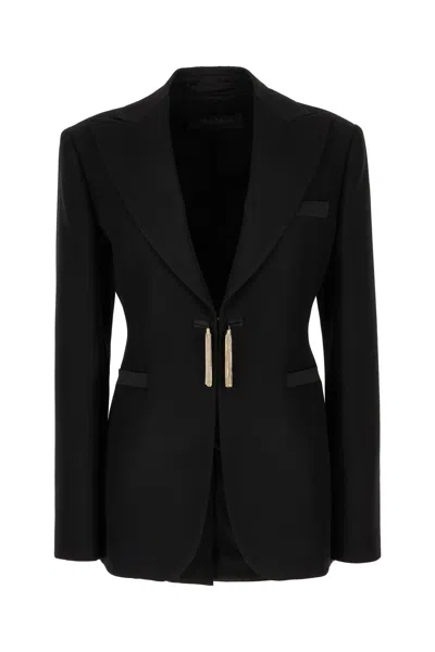 MAX MARA BLACK WOOL BLAZER