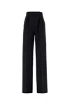 Max Mara Black Wool Blend Secolo Pant In Black