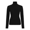 Max Mara Black Wool-cashmere Sweater In Black