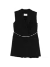 Max Mara Black Wool Polyester Spxalbero In Black
