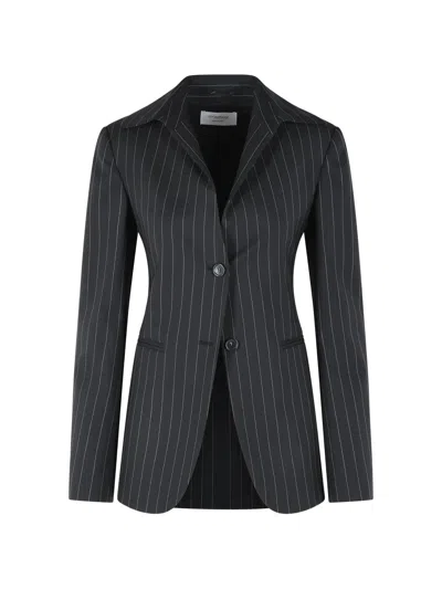 Max Mara Black Wool Polyester Spxrive