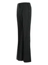 Max Mara Black Wool Polyester Spxvisino In Black