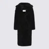 Max Mara Teddy Tedgirl Coat In Black