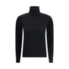 Max Mara Educata Turtleneck Sweater In Black