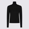 Max Mara Veloce Lightweight Cashmere Turtleneck In Black