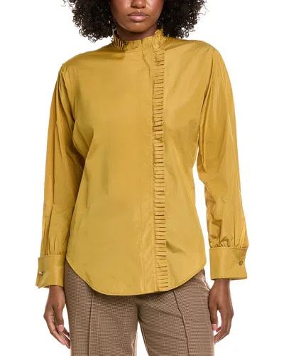 MAX MARA MAX MARA BLANC SILK-BLEND SHIRT