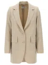 Max Mara Blazer In Beige