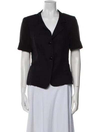 Pre-owned Max Mara Blazer In Black