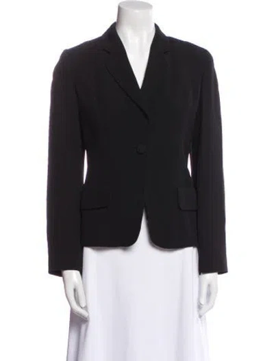 Pre-owned Max Mara Blazer In Black