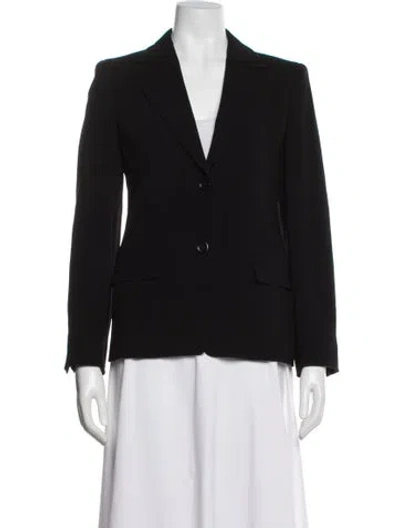 Pre-owned Max Mara Blazer In Black