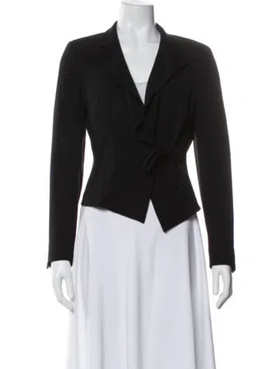 Pre-owned Max Mara Blazer In Black