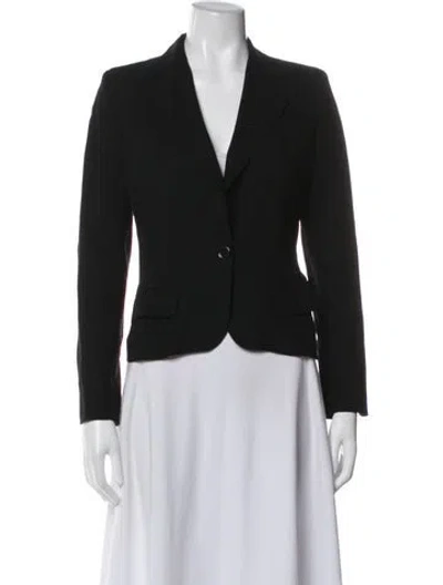 Pre-owned Max Mara Blazer In Black