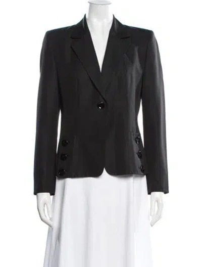 Pre-owned Max Mara Blazer In Black