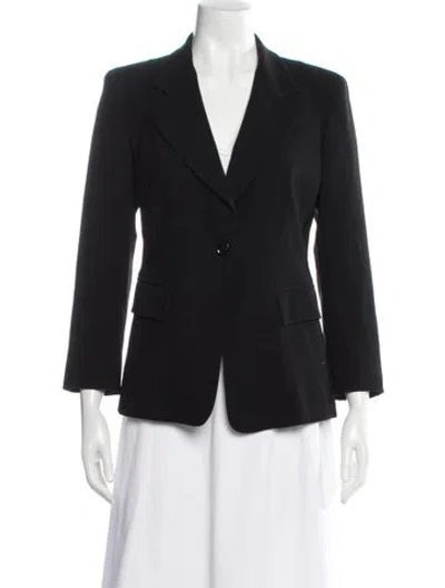 Pre-owned Max Mara Blazer In Black