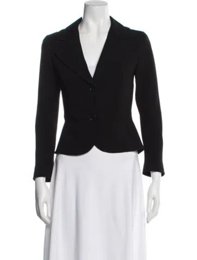 Pre-owned Max Mara Blazer In Black
