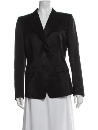 Pre-owned Max Mara Blazer In Black
