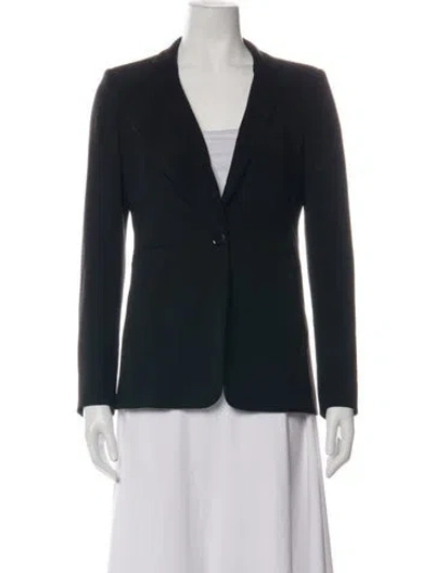 Pre-owned Max Mara Blazer In Black