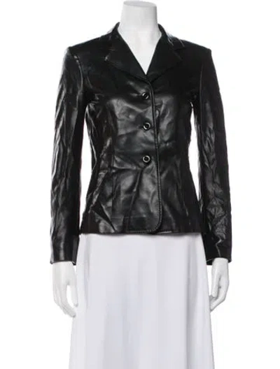 Pre-owned Max Mara Blazer In Black