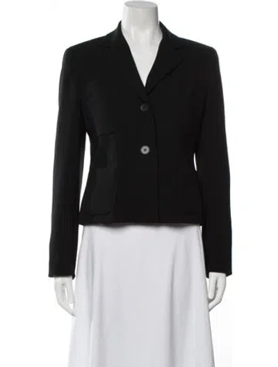 Pre-owned Max Mara Blazer In Black