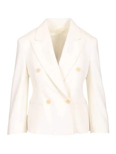 MAX MARA BLAZER - BLANCO